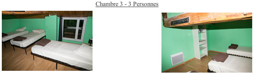 Chambre 3 - 3 Personnes