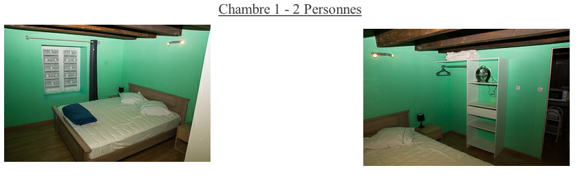 Chambre 1 - 2 Personnes