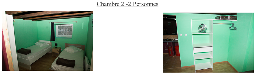 Chambre 2 -2 Personnes