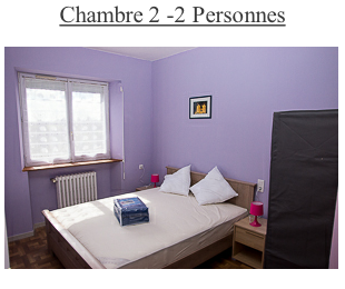 Chambre 2 -2 Personnes